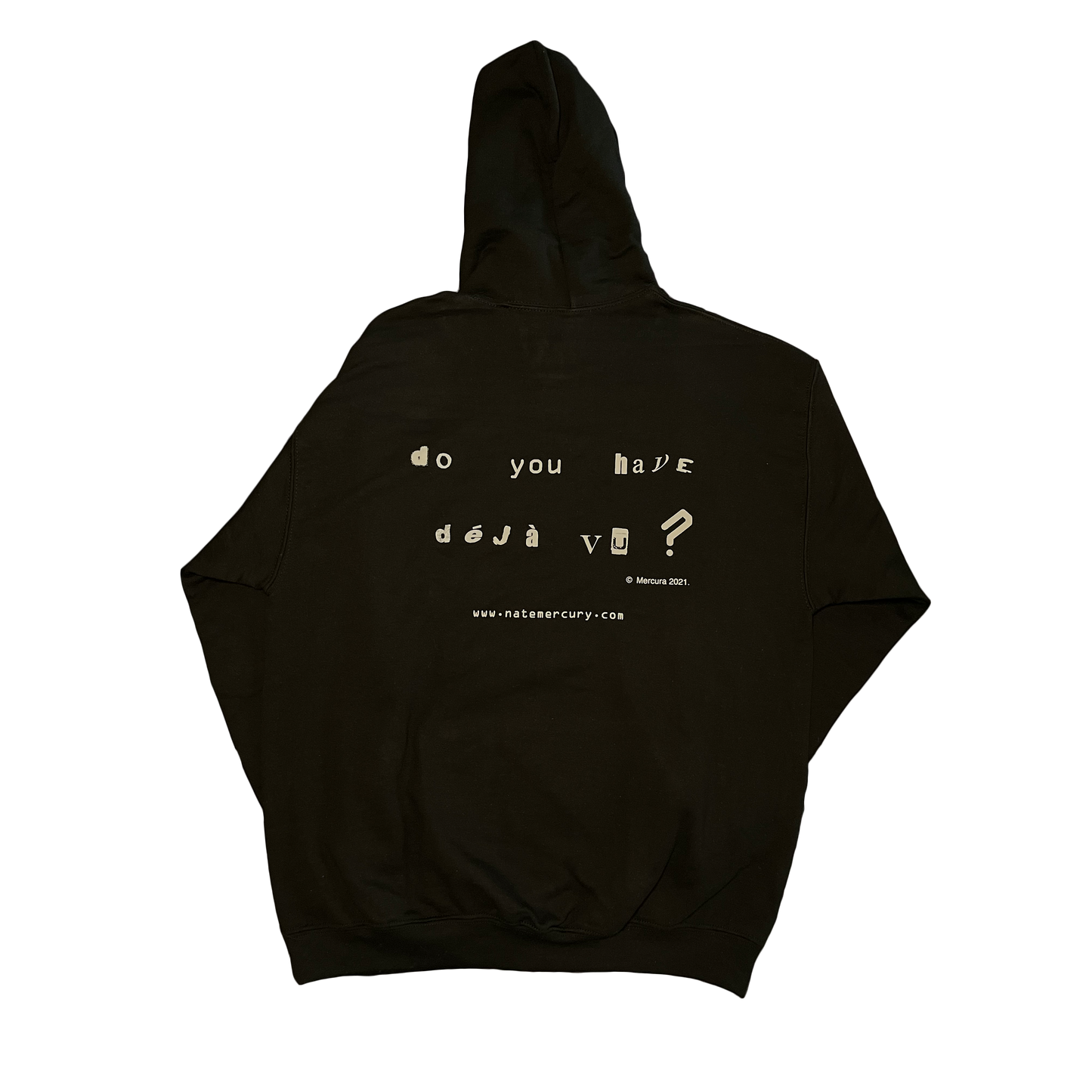 Deja Vu Hoodie Black