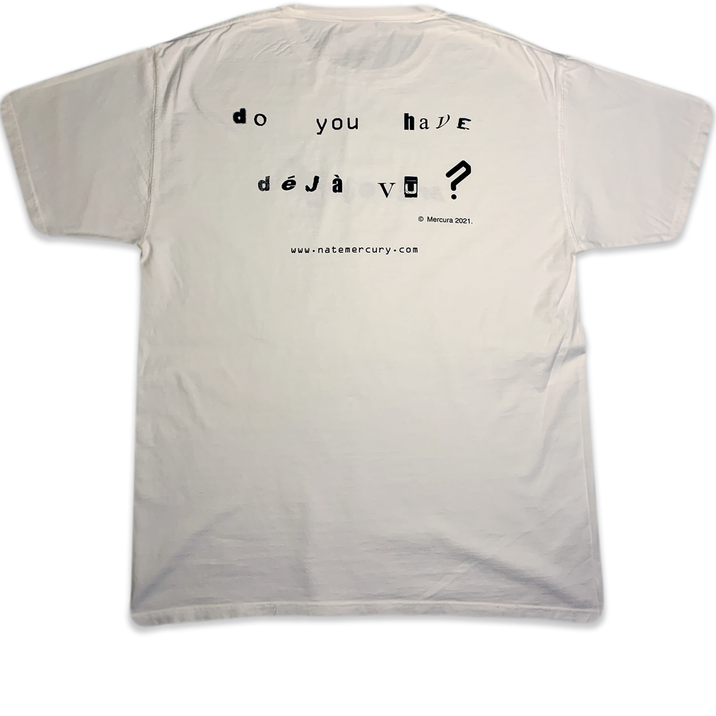 Deja Vu Tee White