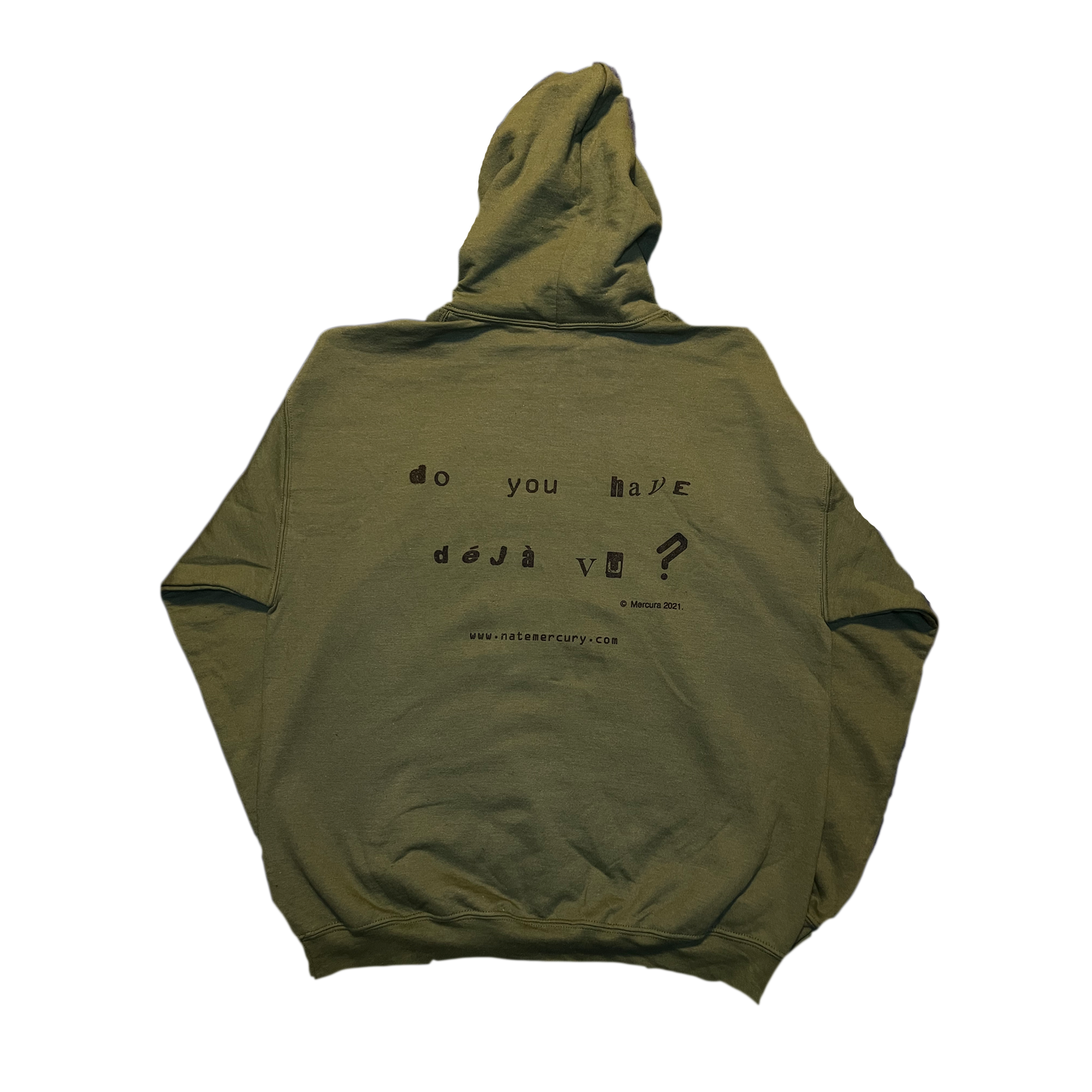 Deja Vu Hoodie Green